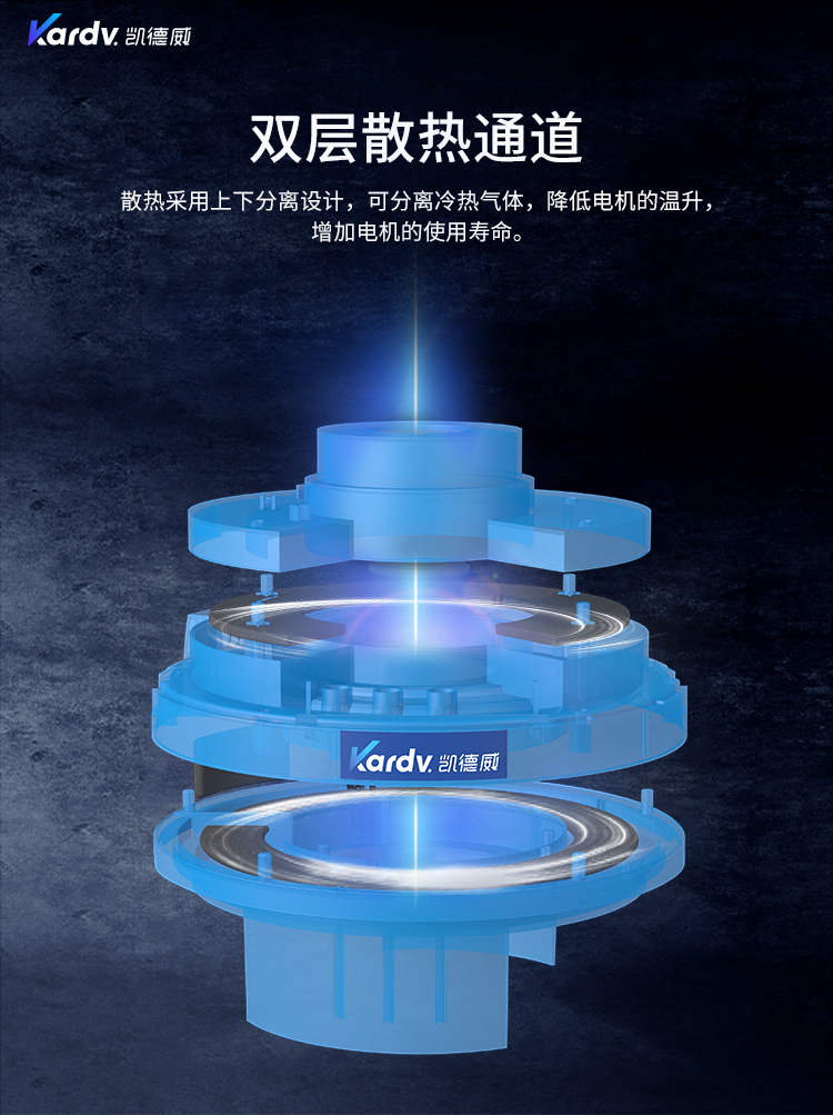凱德威DL-1020T新款酒店專用吸塵器