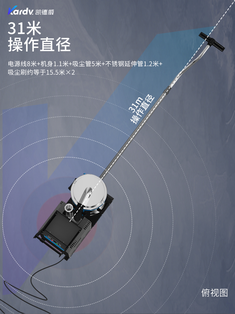 凱德威SK-610新款大功率工業吸塵器